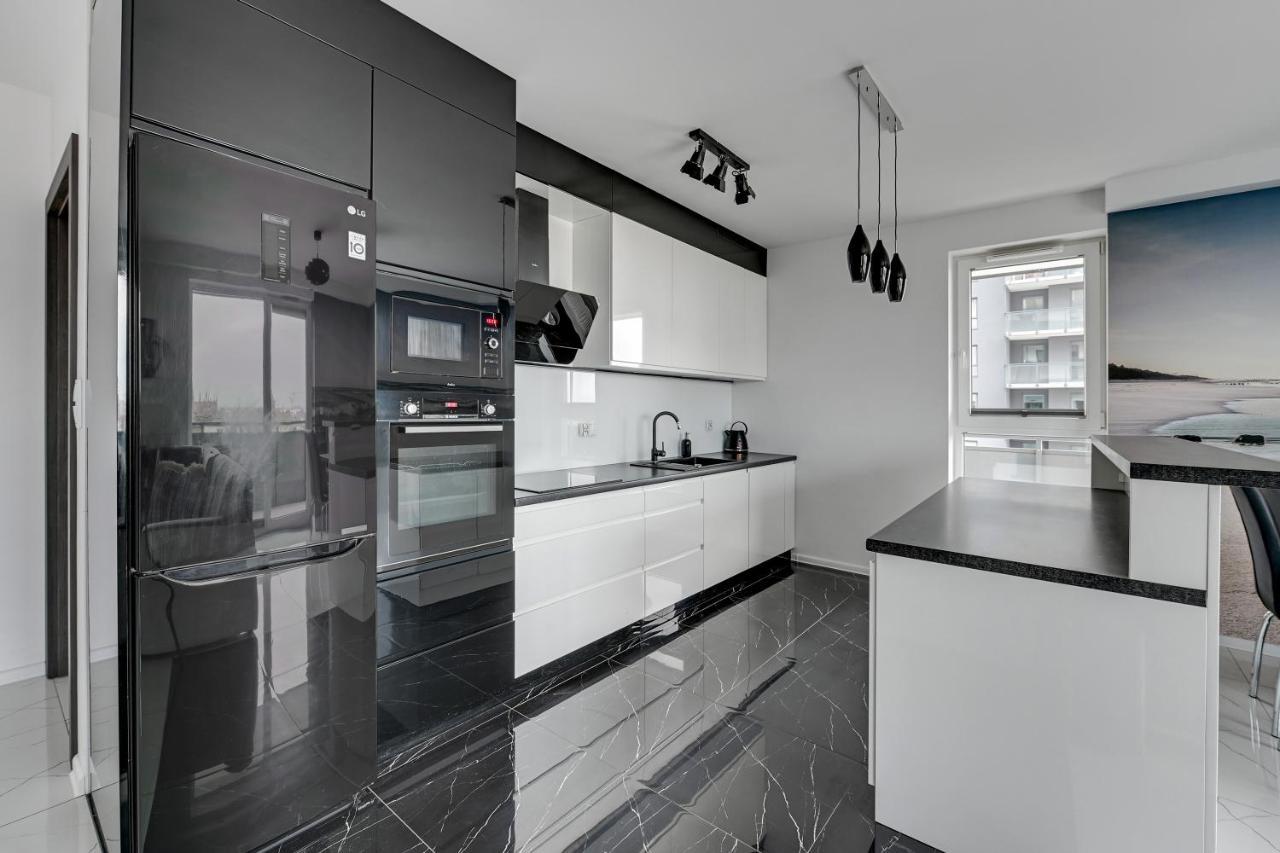 Grand Apartments - Luxury Apartment On The 11Th Floor With A View Of The Old Town Gdansk Exterior photo