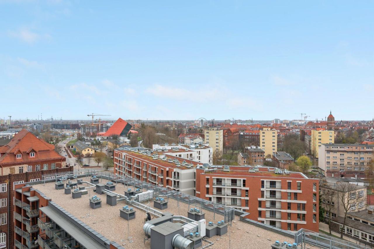 Grand Apartments - Luxury Apartment On The 11Th Floor With A View Of The Old Town Gdansk Exterior photo