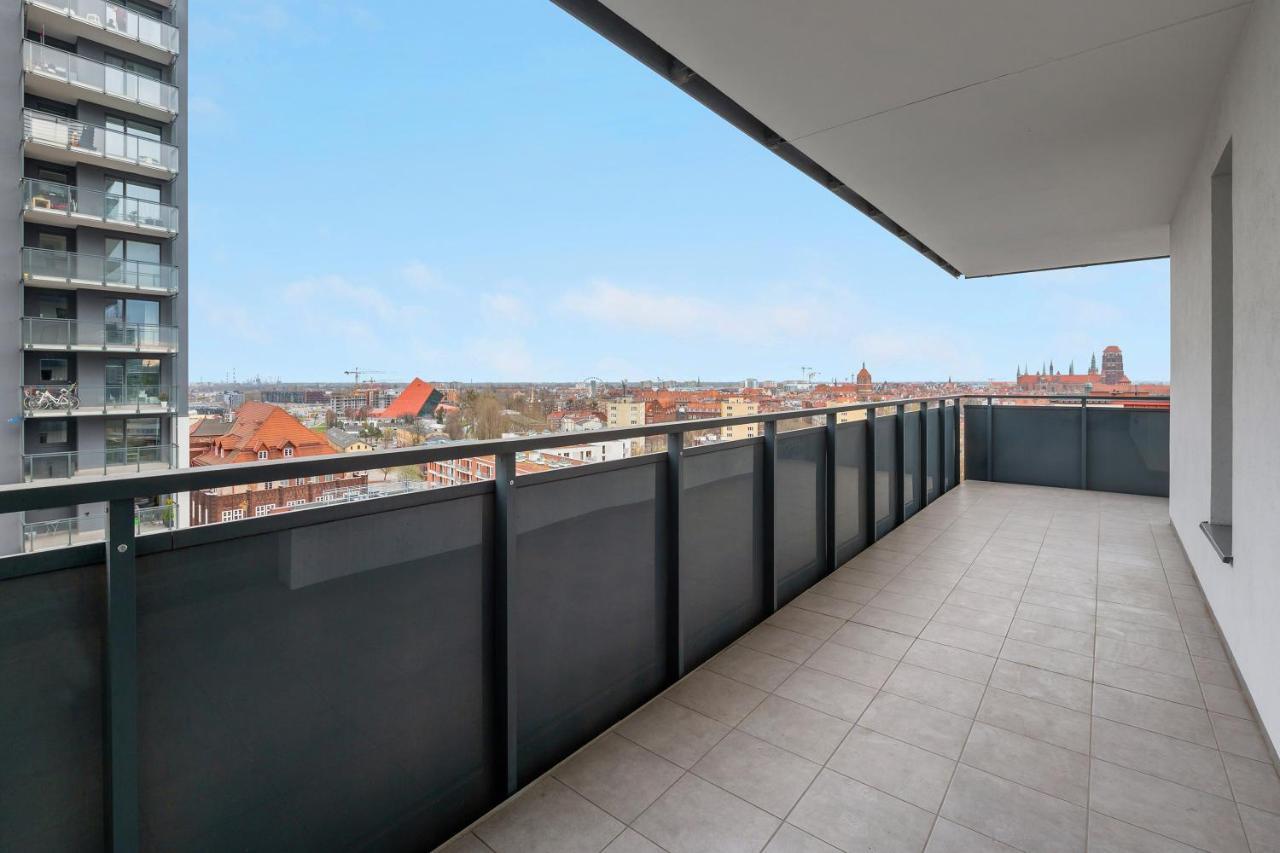 Grand Apartments - Luxury Apartment On The 11Th Floor With A View Of The Old Town Gdansk Exterior photo